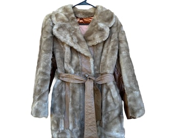 Vintage Fur Siloette Tissavel of France coat