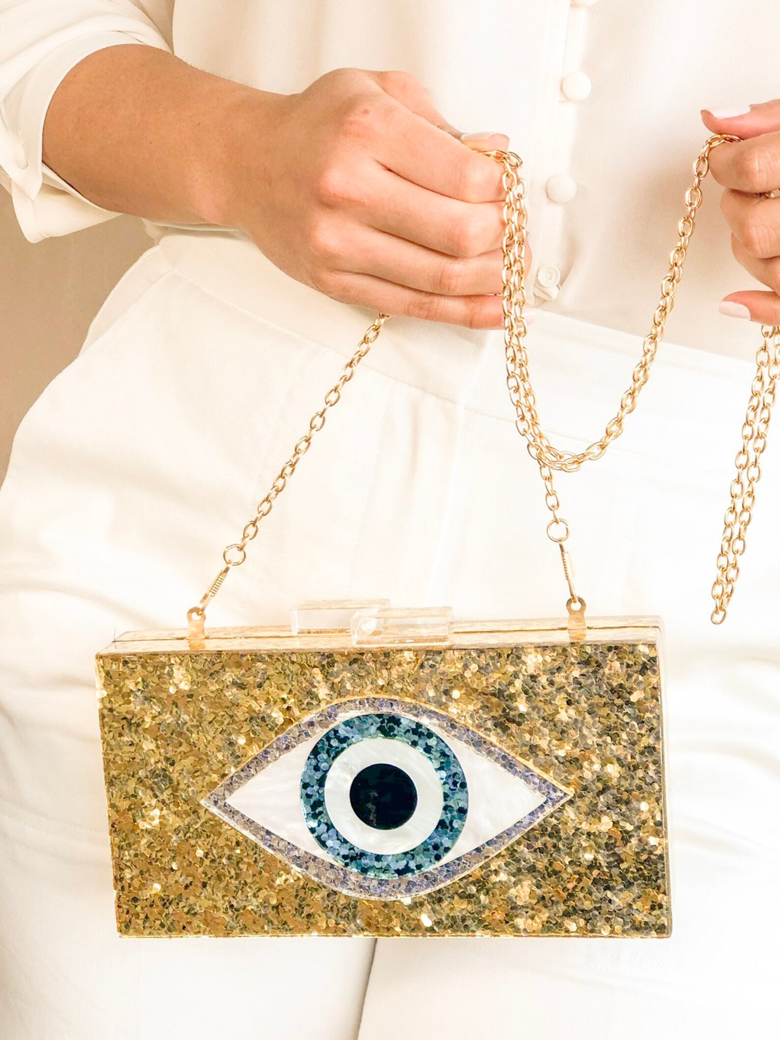 Evil Eye PurseCrossbody PurseClutch PurseAcrylic Etsy