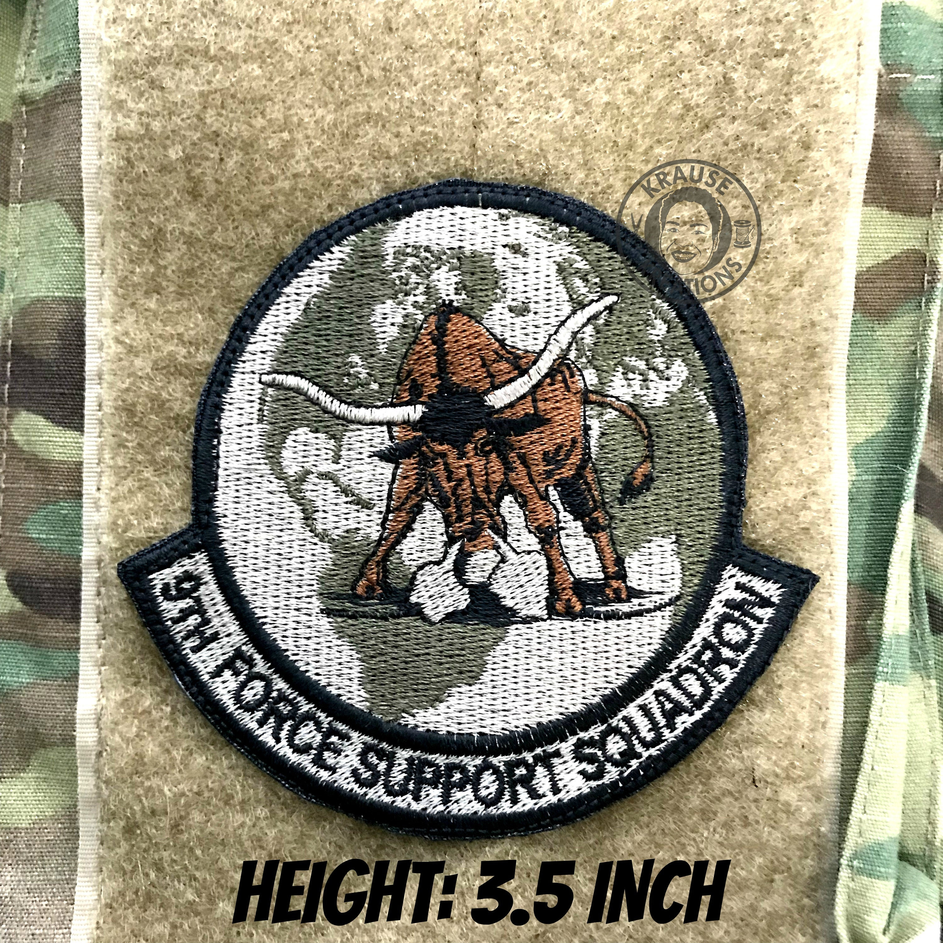 9 FSS Patch 9 Force Support Squadron Beale Air Force base Etsy