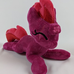 Tempest Shadow MLP Inspired Floppy Plushie