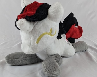 Cyber Blackjack MLP Inspired Floppy Plushie