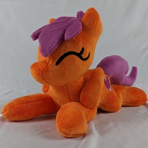 Scootaloo MLP Inspired Floppy Plushie