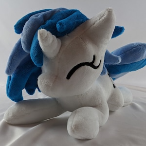Vinyl Scratch MLP Inspired Floppy Plushie