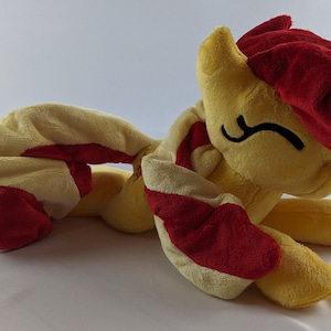 Sunset Shimmer MLP Inspired Floppy Plushie