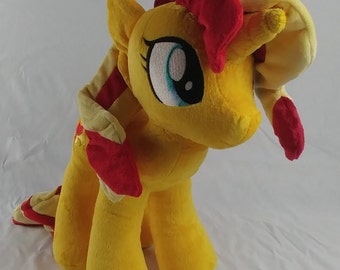 Sunset Shimmer MLP Inspired Plushie