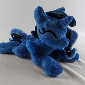 Princess Luna MLP Inspired Floppy Plushie