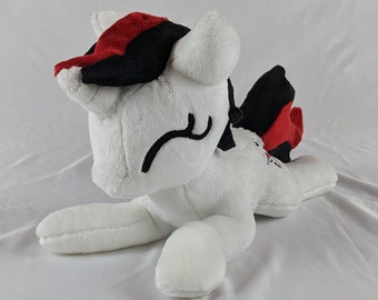 Blackjack MLP Inspired Floppy Plushie