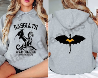 Cuarta Ala Svg, Basgiath War College Png, Tairn & Andarna, Fantasía, Libros, Jinetes de Dragón, archivo cricut SVG PNG JPG