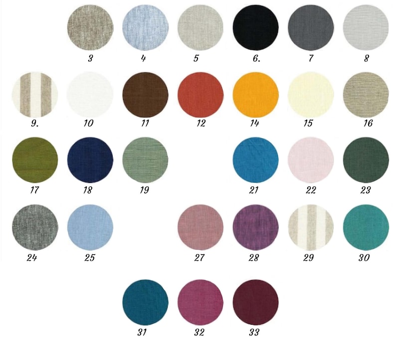 Linen Lightweight Quilt, Stonewashed Finish, Custom Two-Tone Colors, Big Wave Quilting Design, Handmade image 10