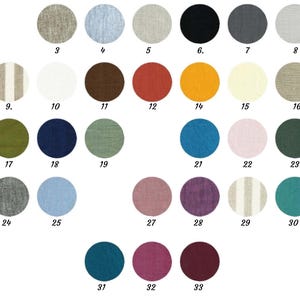 Leichte Leinen-Steppdecke, Steppmuster mit kleinen Wellen, wendbare, stonewashed Bettdecke, individuelle Farbauswahl Bild 10