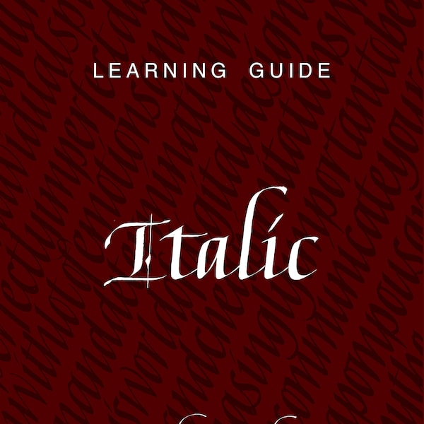 Italic Calligraphy Learning Guide