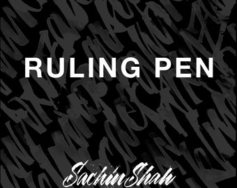 Ruling Pen Calligraphy Study and Practice Guide