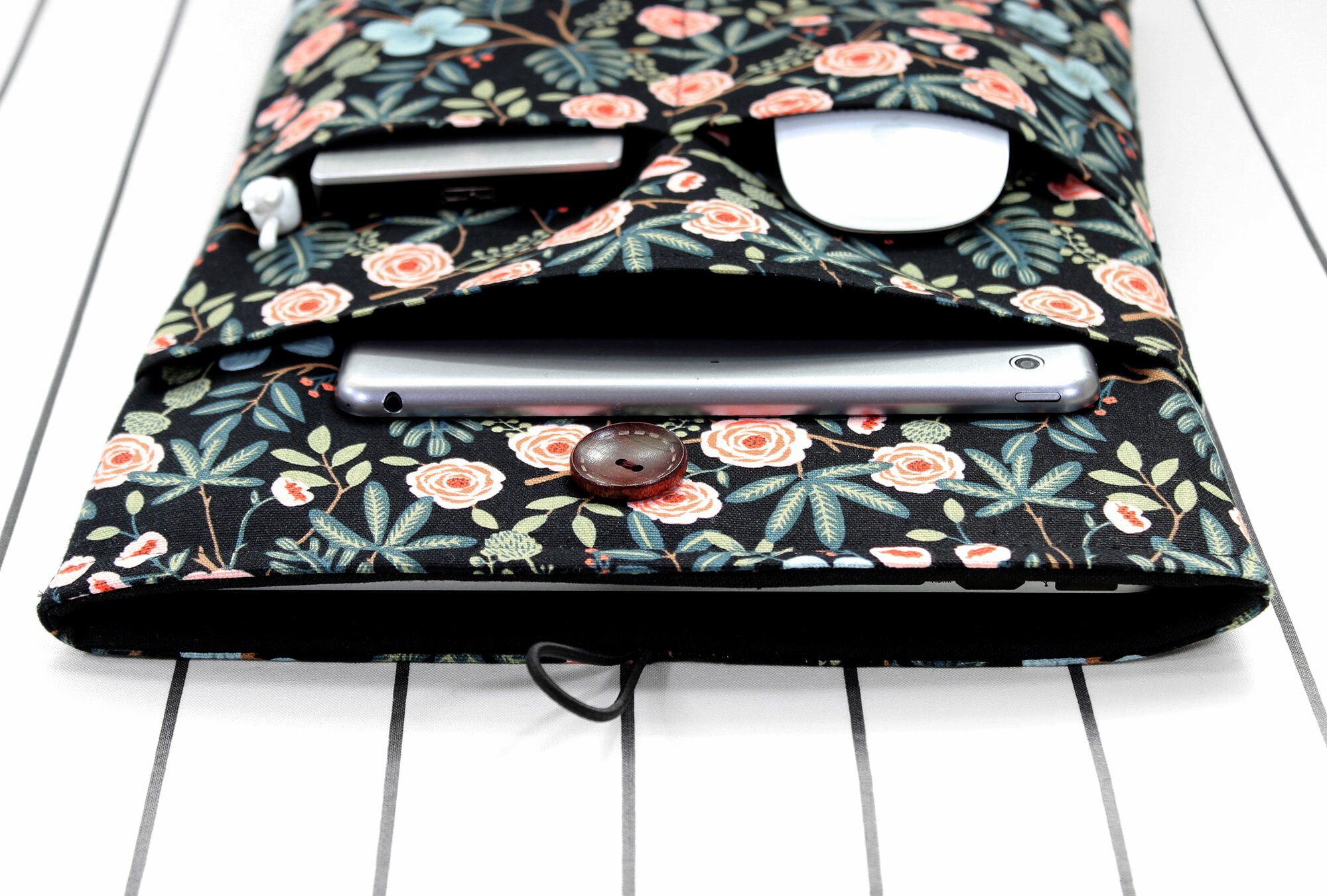 Tablet sleeve floral print tablet case ebook case Ereader Etsy