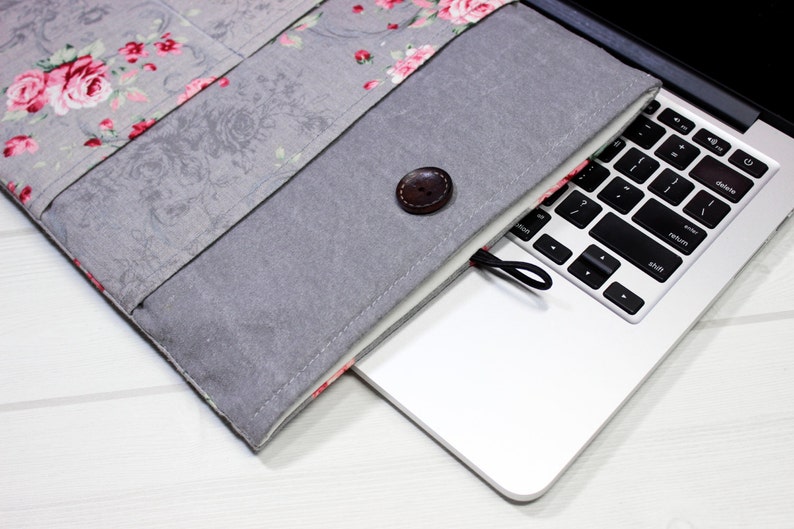 Floral Macbook Sleeve 13 Inch Laptop Case Macbook Pro 14 Etsy