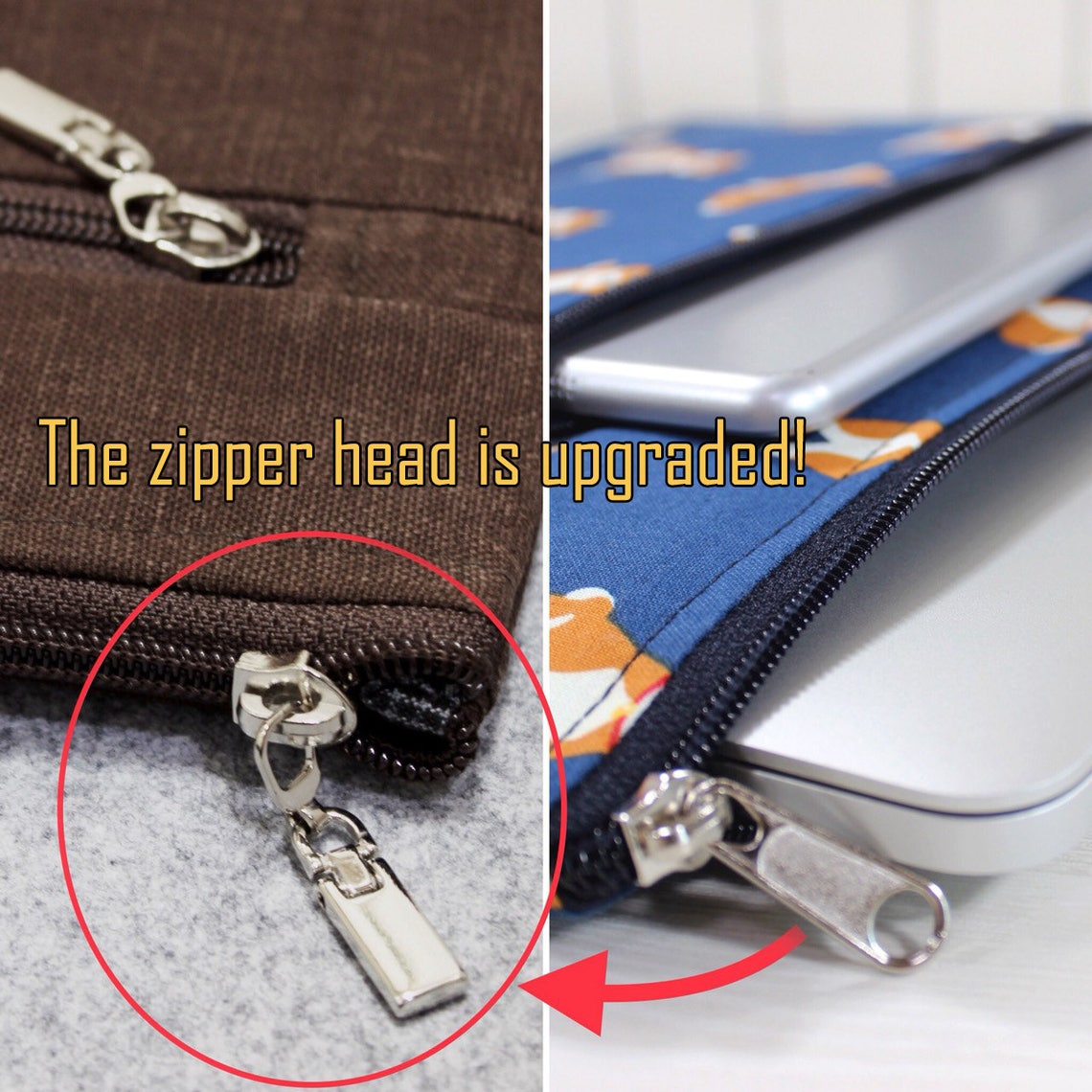 Macbook Air Case 11 Inch Laptop Case Zippered Laptop Case Etsy