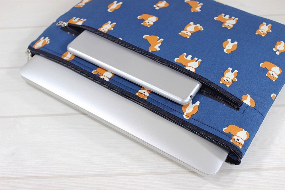 Laptop sleeve Dell XPS 15 case laptop case Shiba inu Pro Etsy