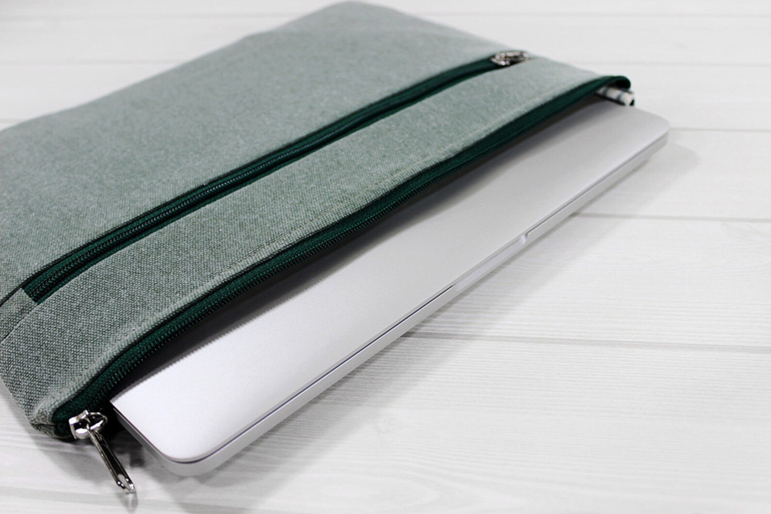 Zippered Laptop Case Macbook Air Case Laptop Sleeve Macbook Etsy