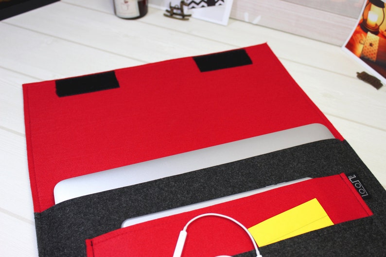 MacBook Pro sleeve MacBook Retina case 15 inch red laptop Etsy