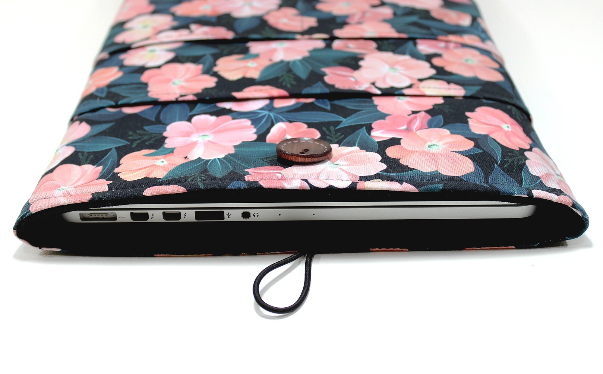 Laptop sleeve laptop case floral pink MacBook case Etsy