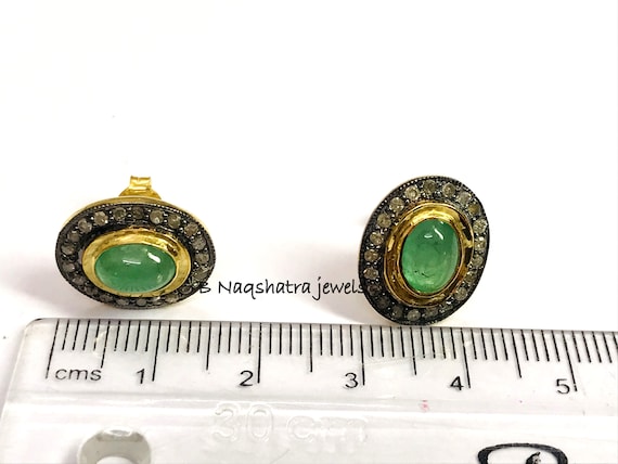 Pendientes De Oro Con Esmeralda · El Corte Inglés · El Corte Inglés