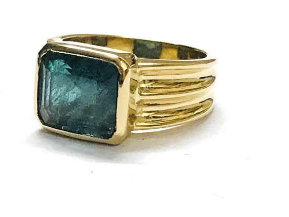 Emerald Cut Diamond Pinky Ring - Sleek, Chic and Contemporary