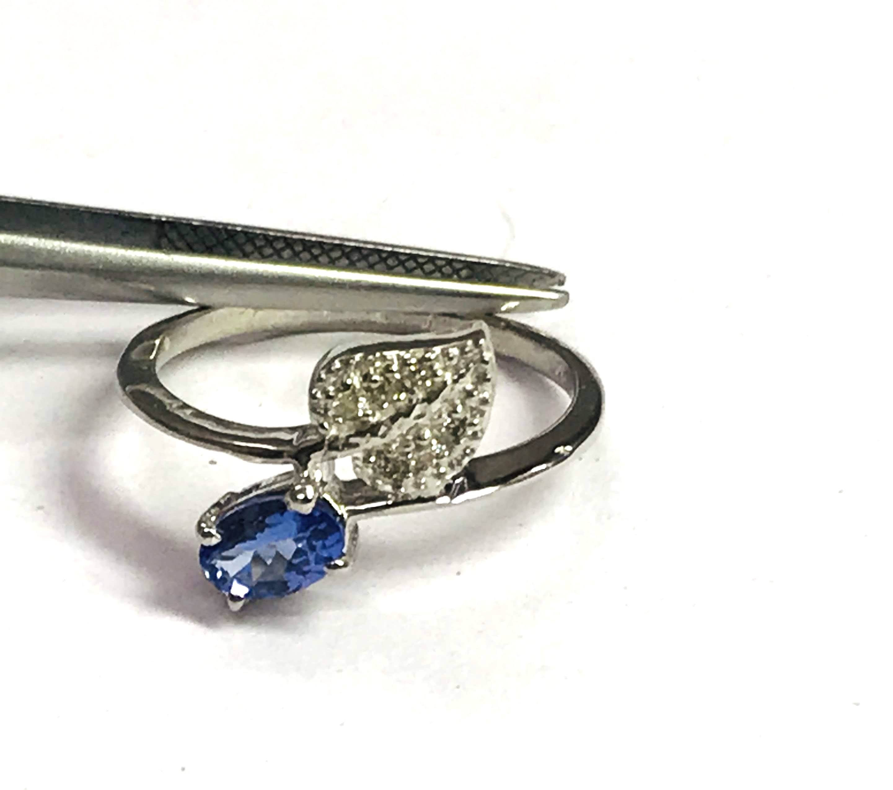 TANSANIT Ring Blauer Tansanit Ring Versprechen Ring Oval - Etsy.de