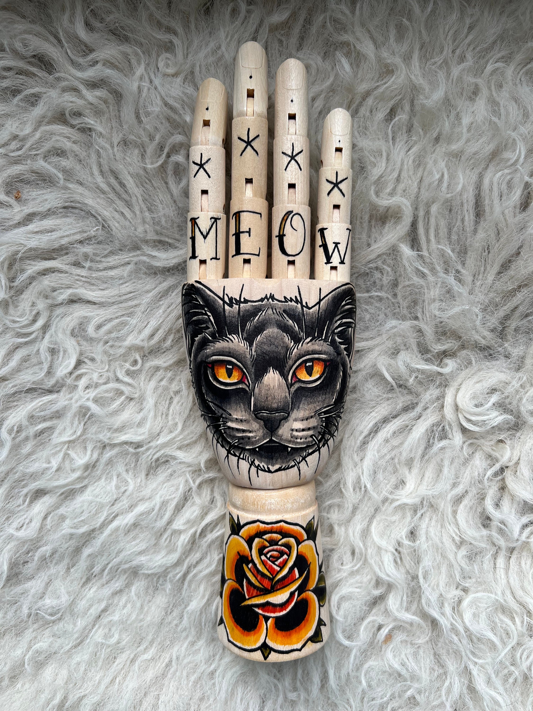 24 tatuajes perfectos y adorables para los amantes de los gatos, image size:2250x3000