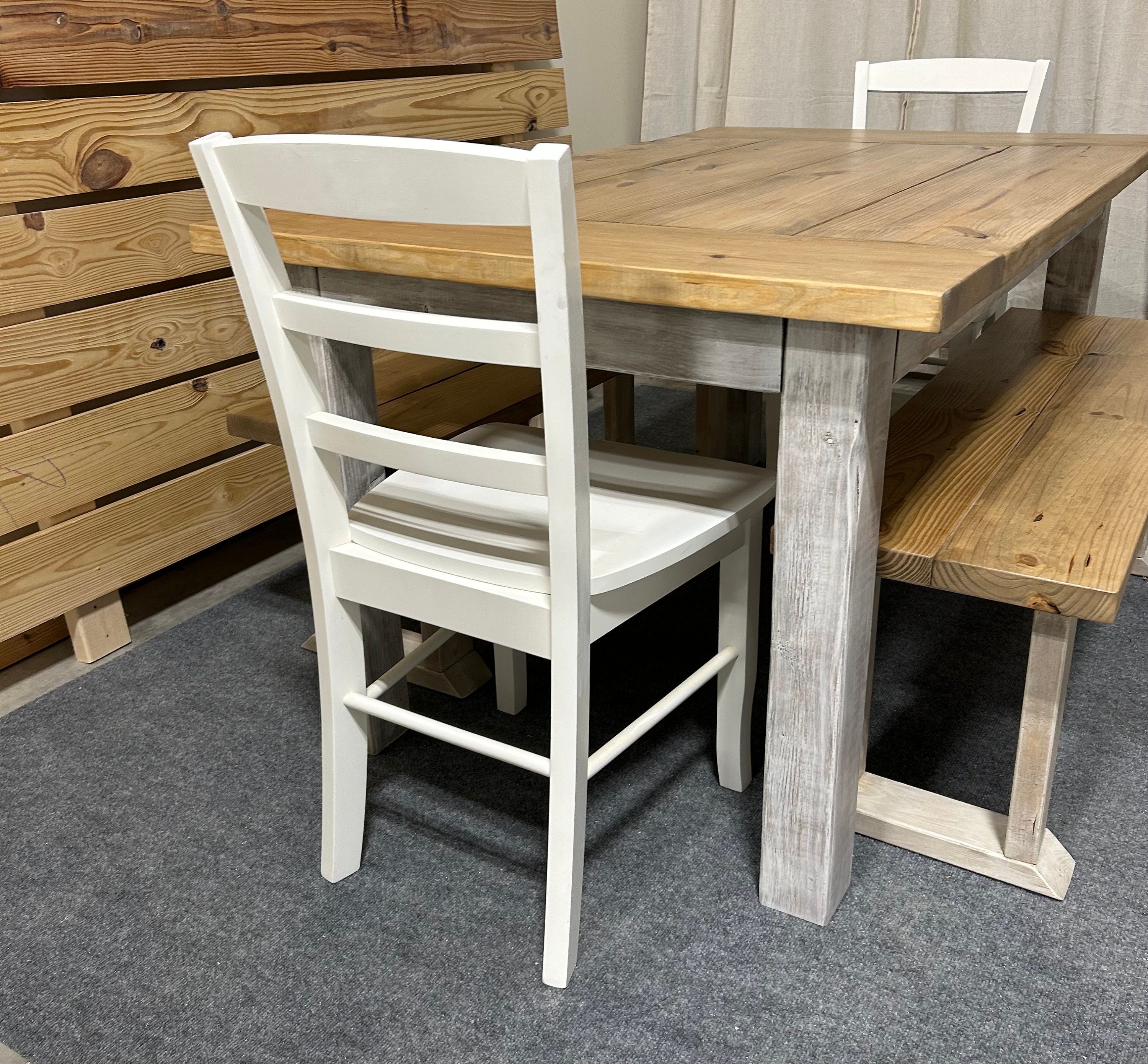 5ft dining online table with bench