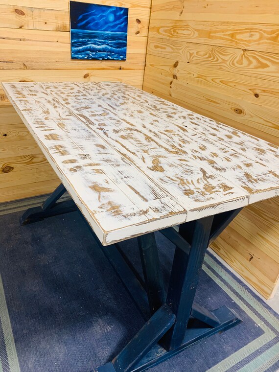 High top cheap rustic table
