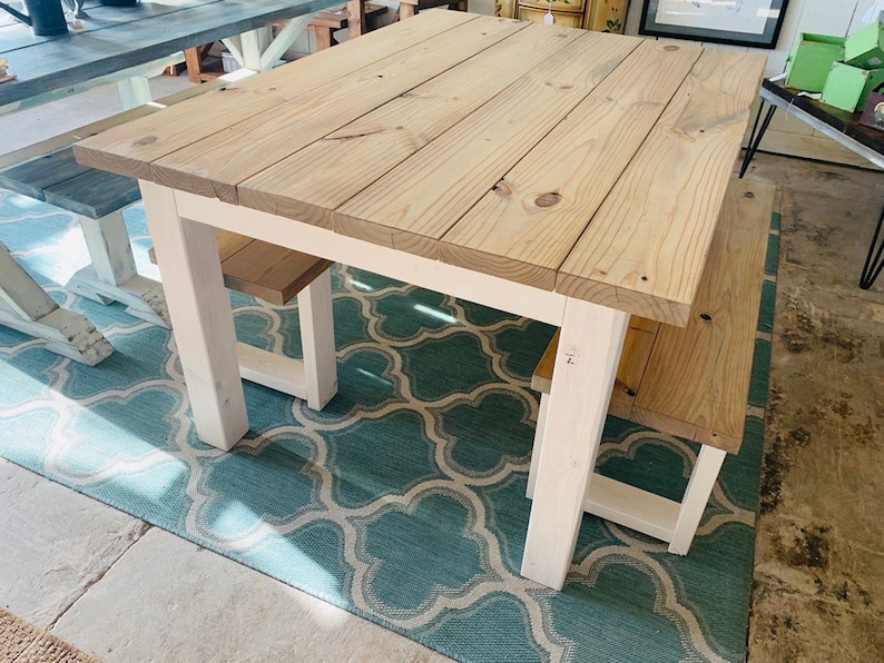 Small Farmhouse Table Rustic Wide With Small Farmhouse Table Rustic Wide