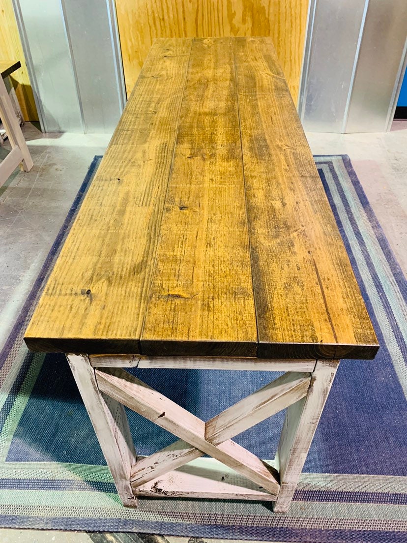 Long farmhouse desk online