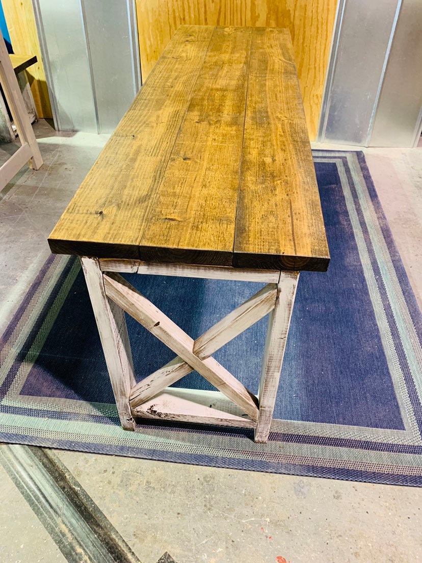 Long on sale farmhouse desk
