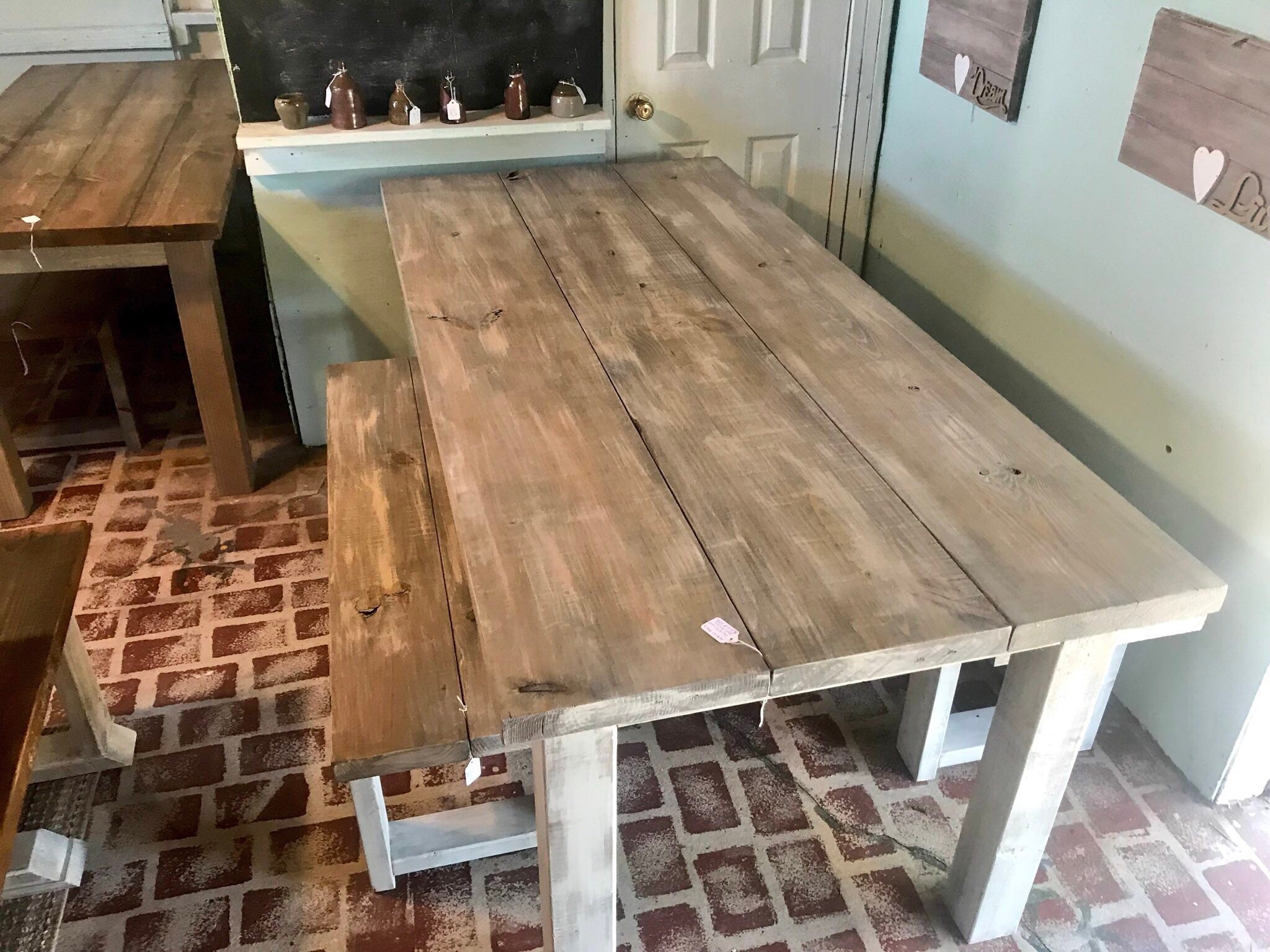 Whitewash 2024 dining table