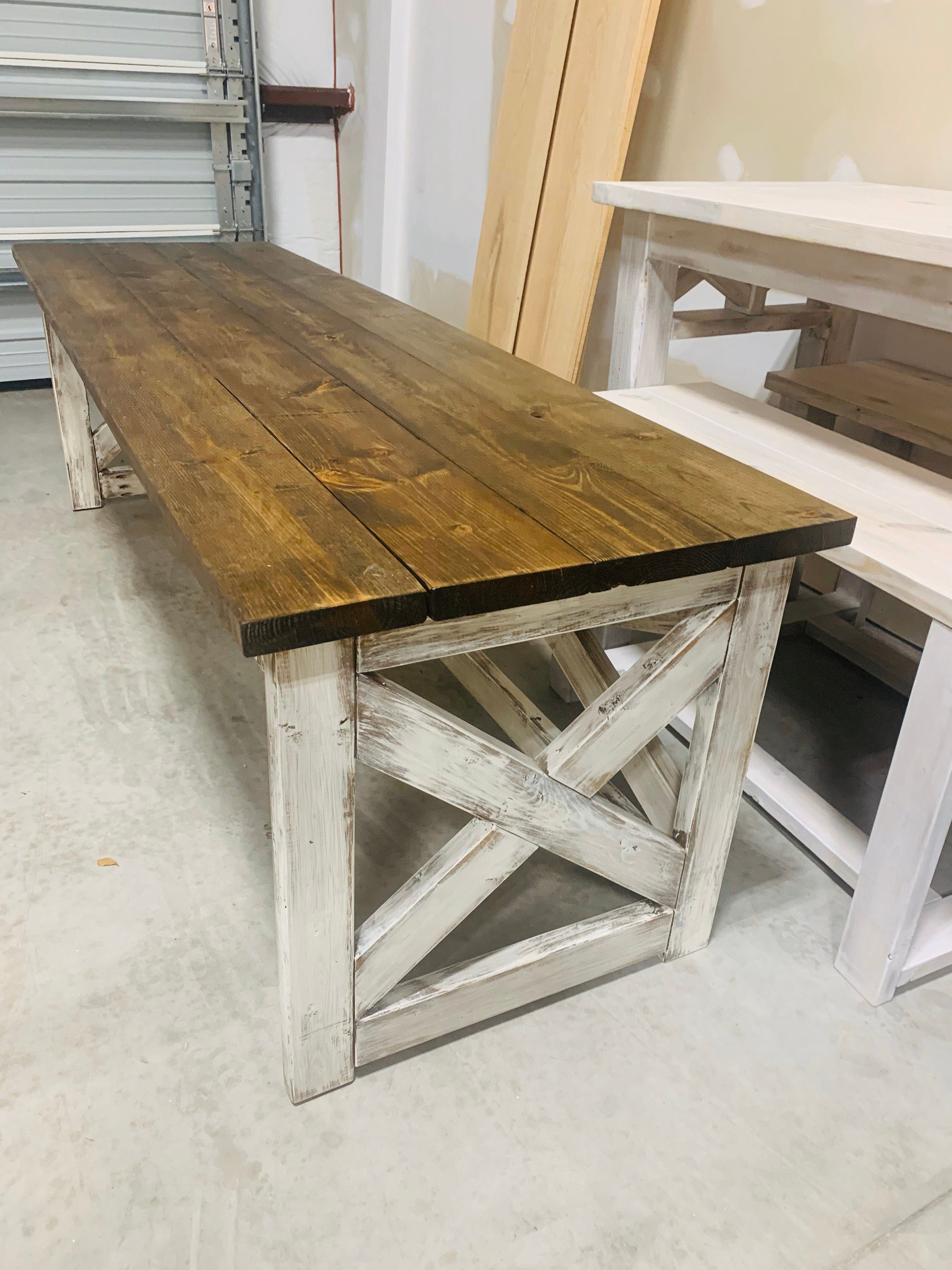 Long on sale farmhouse desk