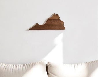 Virginia Wall Art - Wooden VA Sign and Wall Décor