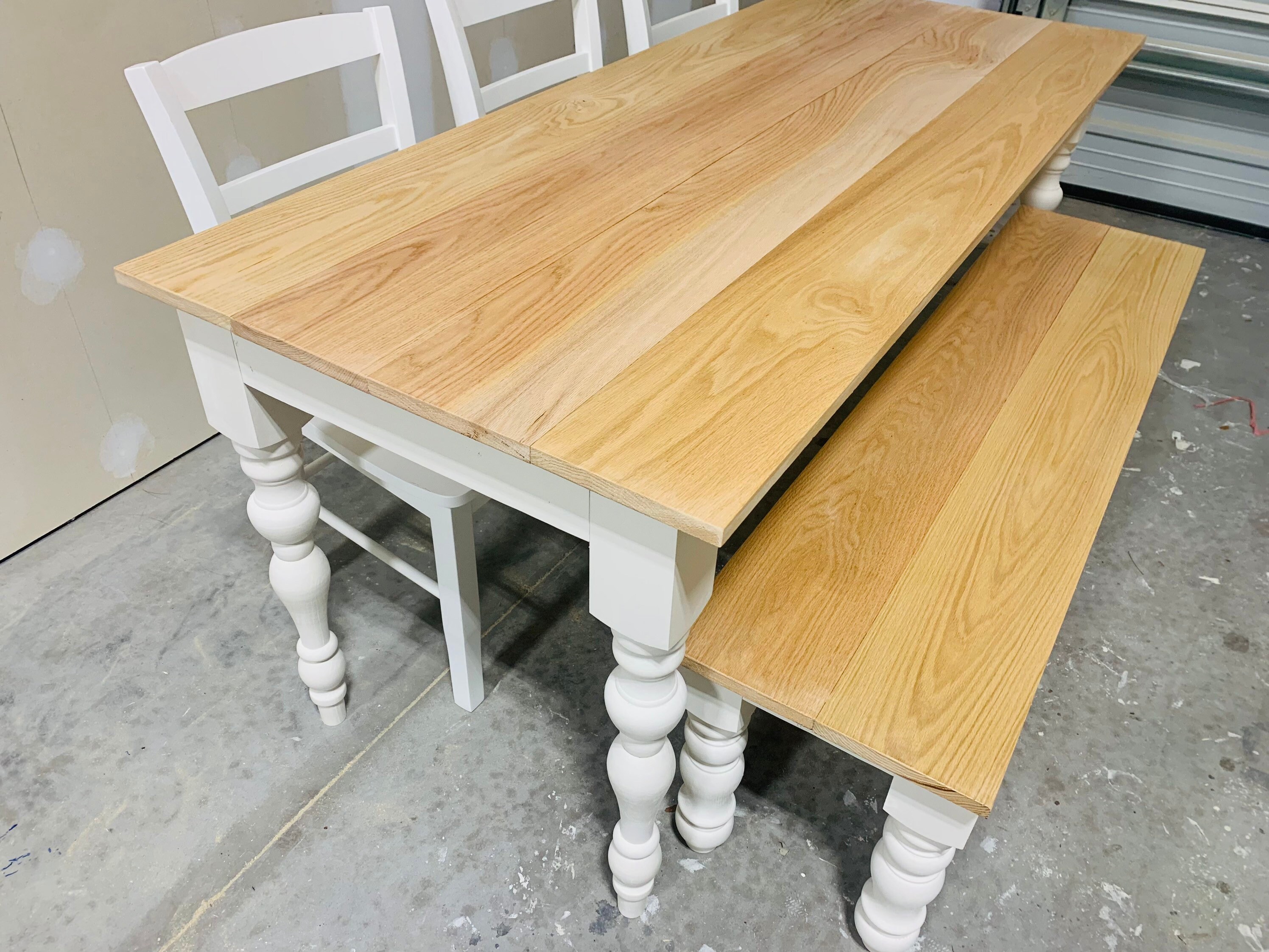 Cream sale farmhouse table