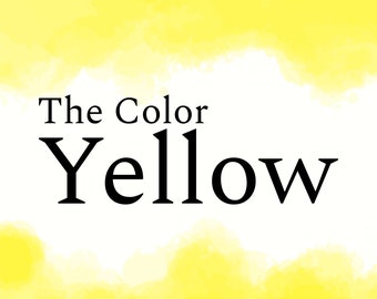 Personalidad del color: amarillo