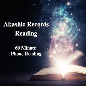 Akashic Record Reading One Hour Phone Reading Psychic Reading Past Life Reading Relationship Reading Guidance Spirituality Life Purpose