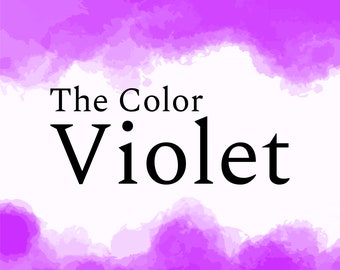 Personalidad del color: violeta