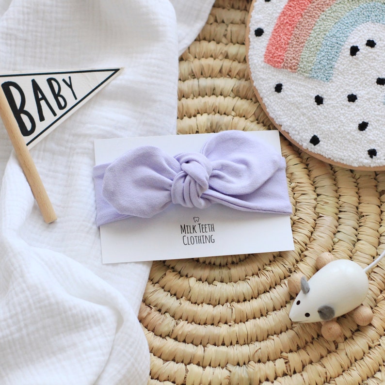 Baby Knot Headband Newborn Headband Baby Bow Knot Headband SET OF 3 Baby Headbands Baby Girl Headband Toddler Headband Baby Head Wrap