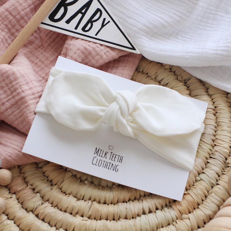 Baby Knot Headband Newborn Headband Baby Bow Knot Headband SET OF 3 Baby Headbands Baby Girl Headband Toddler Headband Baby Head Wrap