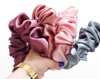 Satin Scrunchie Headband