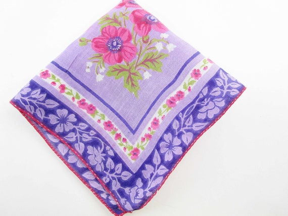 Purple and Lavender With Pink Center  Flowers - D… - image 1