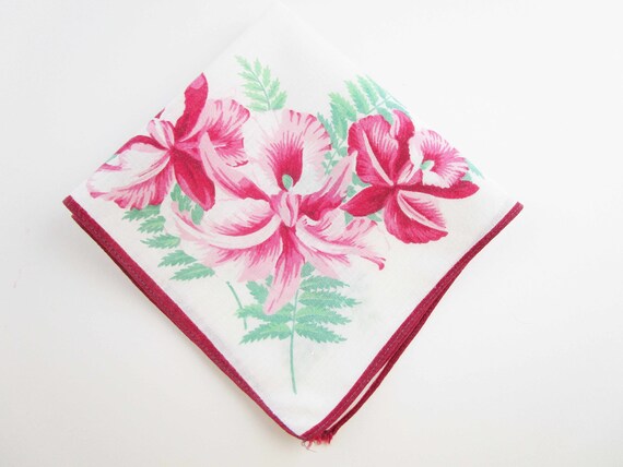 Orchids - Deep Wine to Pink - Orchids in Four Cor… - image 1