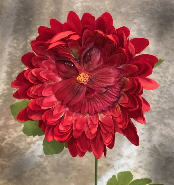 Alice Im Wunderland Sprechen Blumen Rot Mum Von Etsy