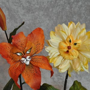 Alice in Wonderland nonTalking Flowers TIGER LILY SUTHERLAND image 3