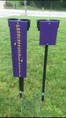 Cornhole Scoreboard with Beverage Holders|Score Keeper|Lawn Games|Beverage Holders|Drink Holders|Drink Stand|Score Tower|Cornhole Boards 