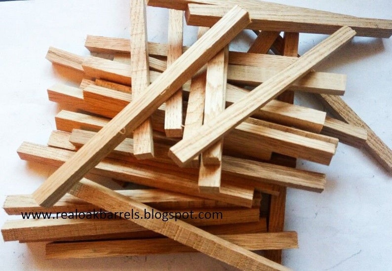 12 X Charred Oak Sticks for Aging Whiskey Oak Staves for Etsy New Zealand