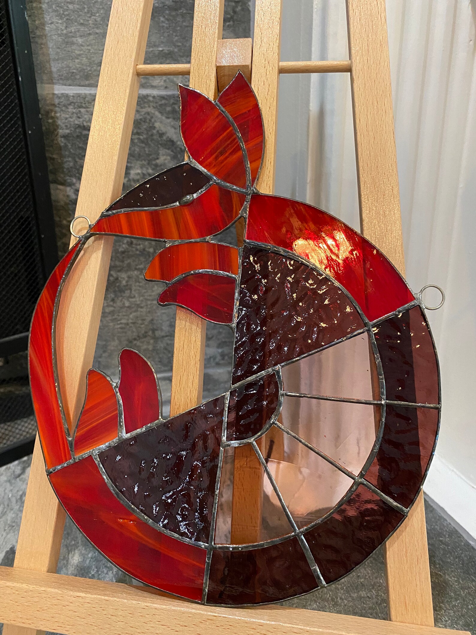 Stained Glass Armadillo Suncatcher Armadillo Art Window Etsy