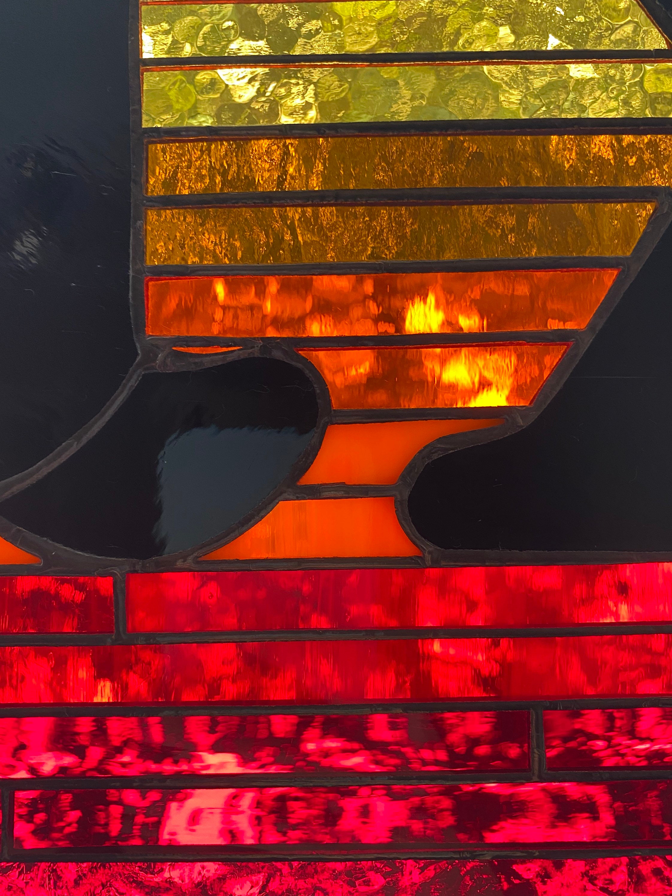 ATX Art Stained Glass ATX Panel Austin TX. Austin Art Etsy